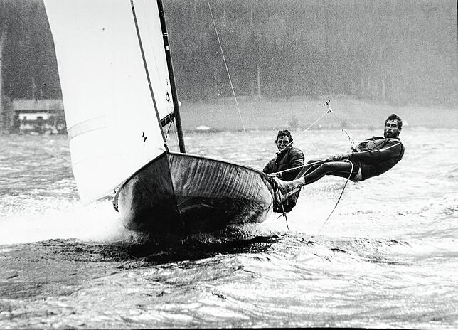 In der Klasse des „Flying Dutchman“, dem „Fliegenden Holländer“, waren Jörg und Eckart Diesch dreimal für die ...