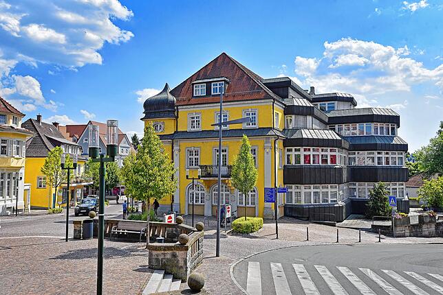 Aus dem Anbau ans gelbe Rathaus wird die nächsten Jahre erst einmal nichts.