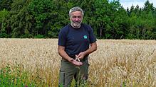 Die Beständigkeit der Wetterphänomene wie Trockenheit ist neu und eine Folge des Klimawandels, sagt der Leibertinger Landwirt Lothar ...