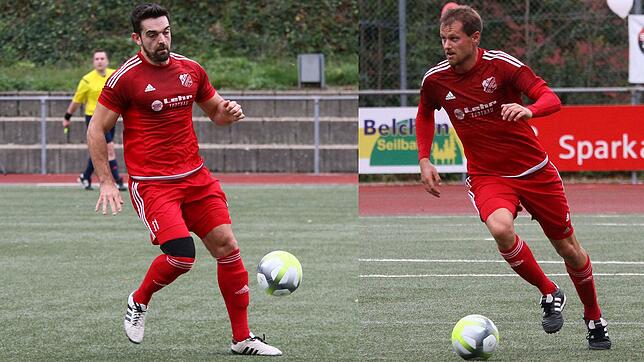 Zuwachs: Die neuen Trainer Matthias Steinebrunner (links) und Tim Behringer vom FC Schönau haben zwei neue Spieler für die kommende ...