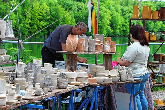 Bild 25: Sonnenschein und traumhaftes Ambiente beim Festival der Sinne