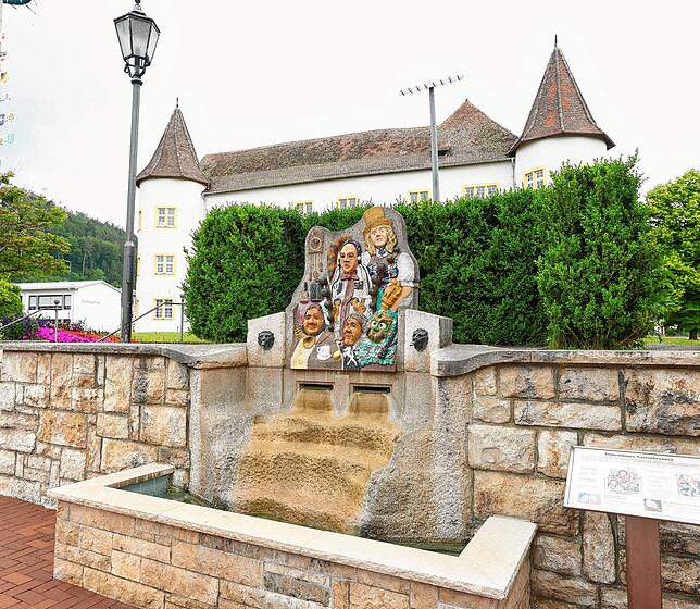 Der Narrenbrunnen.