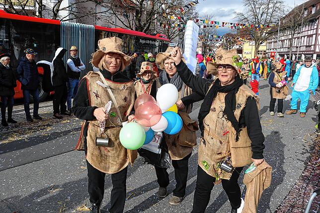 Bild 28: Bunter Gemeindeumzug in Uhldingen-Mühlhofen
