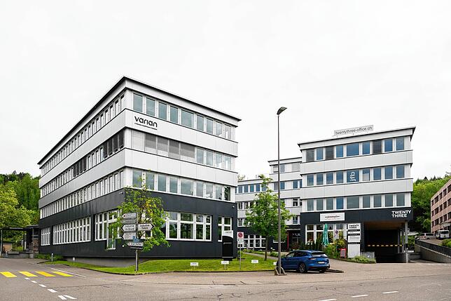 Varian Medical Systems in Baden-Dättwil stellt Geräte für die Strahlentherapie bei Krebserkrankungen her.
