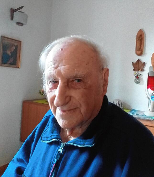 Bernhard Kuhne erzählt im Februar 2020 von seinem Vater, der kurz vor dem Ende der Nazidiktatur verstarb.