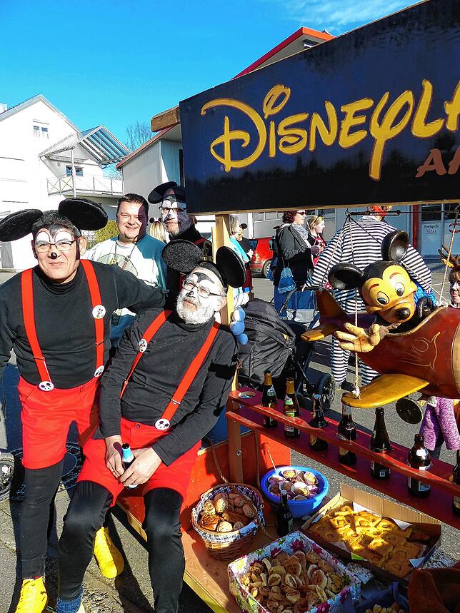 Mickey Mouse durfte beim Motto Disney im vergangenen Jahr in Ahausen natürlich nicht fehlen.