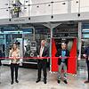 Konzern-CEO Martin Tschumi (von links), Bürgermeisterin Marina Jung, Verwaltungsratspräsident Martial Pasquier, Landrat Stefan Bär und ...