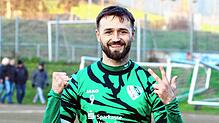 Dreimal in einer Halbzeit: Der Stockacher Torjäger Marius Henkel sorgte mit seinem lupenreinen Hattrick zum 5:0 gegen den FC ...