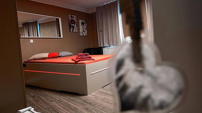 Ein Zimmer in einem Stuttgarter Laufhaus.