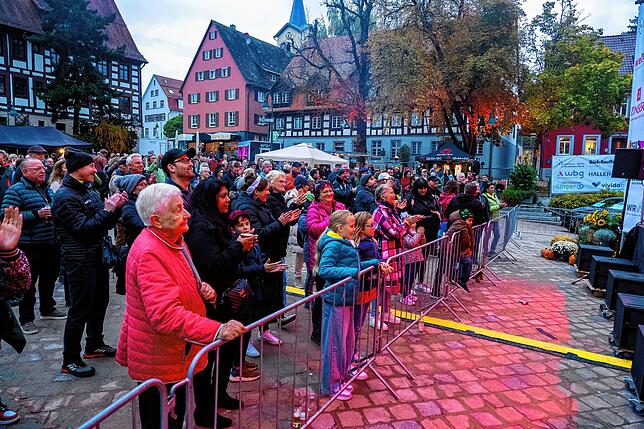 Bild 12: Maria & The Rhythm Boosters beim Schwenninger Kürbisfest am Samstagabend