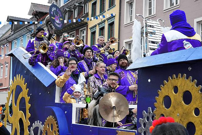 Hätte Lila sorgen für Stimmung.