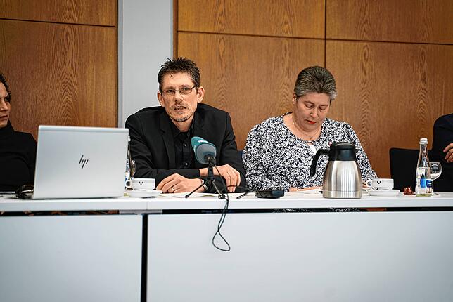 Jörg Roth von der Bürgerinitiative Pro Basistunnel und Katja Streit arbeiteten als Bürger aus der Region in der Planungswerkstatt mit.