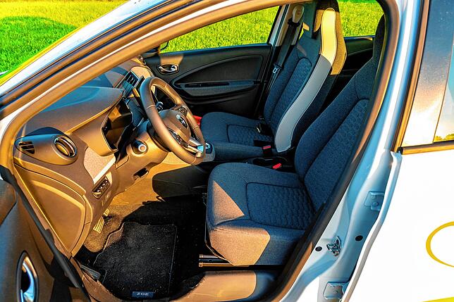 Genug Platz im Innenraum, auch für große Fahrer.