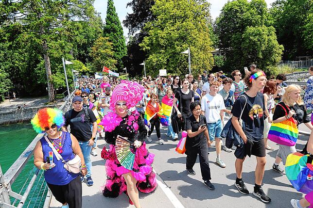 Bild 36: Der CSD Konstanz feiert 20. Geburtstag mit einer Pride-Parade durch die Stadt