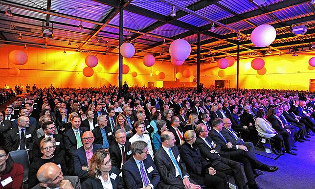 Der IHK-Neujahrsempfang ist bislang das strahlendste Fest der Region wie hier im Jahr 2018. Gibt es die opulente Veranstaltung nie wieder?