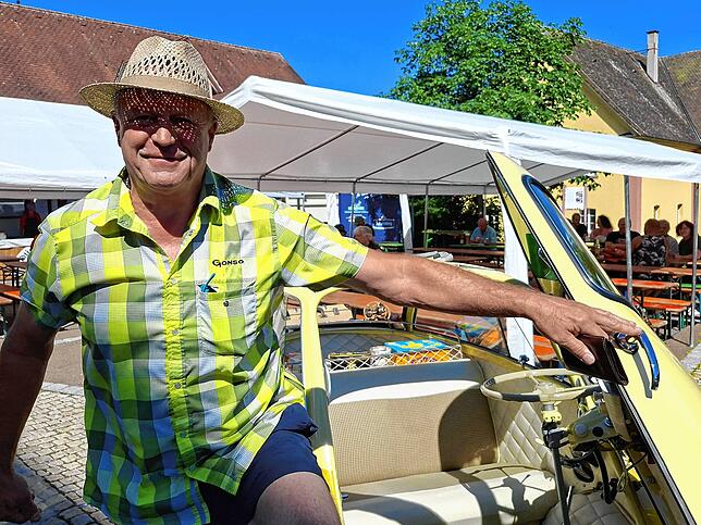 Bild 5: Bilder vom Oldtimertreffen am Schloss Meßkirch