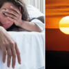 Hohe Temperaturen am Abend und in der Nacht sorgen bei manchen für Schlafprobleme. So wie bei der Frau auf diesem Symbolbild.