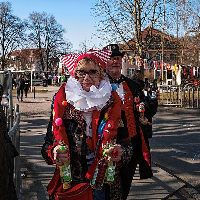 Bild 21: Unvergessliche Bilder vom Rosenmontagsumzug in Gottmadingen: So bunt war die Fasnacht 2025!