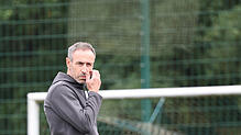 Trainer Markus Schoch und der FC Öhningen-Gaienhofen