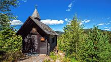 Die Bergkapelle Lauterbach ist nur eines von vielen Highlights auf unserer Wandertour.
