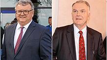 Friedrichshafen Oberbürgermeister Andreas Brand (links) sieht nach wie vor keinen Grund für Gespräche über die Zeppelin-Stiftung mit ...