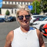 Nikki Dunn ist in Konstanz nur auf der Durchreise in Richtung Italien. Die Parkgebühren überraschen die Engländerin nicht.