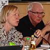 Landrätin Stefanie Bürkle und Projektmanager Thomas Blum informierten bei einem informellen Scopingtermin über den Verfahrensablauf zum ...