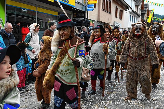 Bild 9: Bilder vom Umzug am Fasnetsonntag in Tennenbronn