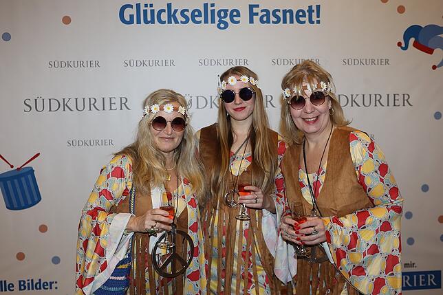 Bild 19: An der SÜDKURIER-Fotowand: Das sind die Gäste der Fernsehfasnacht (Teil 1)
