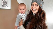 Alina Buser und ihre Tochter Malia haben die Geburt und die ersten Monate danach trotz den coronabedingten Einschränkungen gut überstanden.