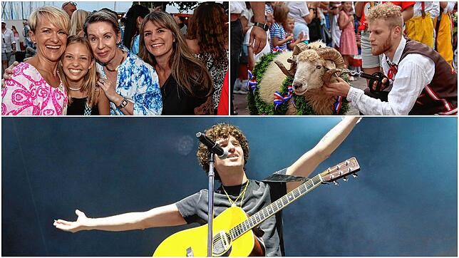 Bild : Musik, Urlaubsstimmung und ein großes Volksfest: Das sind die Bilder vom Wochenende