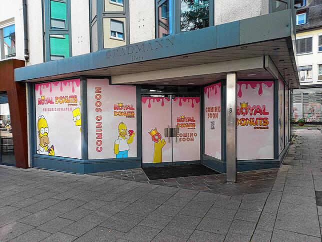 Royal Donuts eröffnet in der Karlstraße in Friedrichshafen.