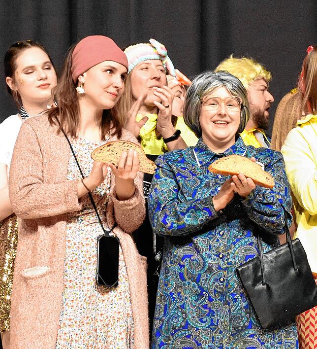 Bild 18: Die schönsten Bilder vom Bühnenprogramm des Zunftballs der Frickinger Dreckspringer