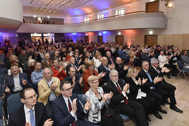 Bild 2: So sah es auf dem Neujahrsempfang in Hüfingen aus