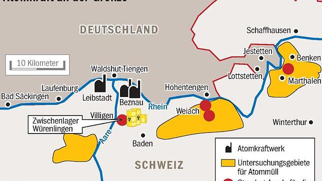 Bild : Darum regt sich auch in der Schweiz selbst Widerstand gegen das geplante Atommüll-Endlager