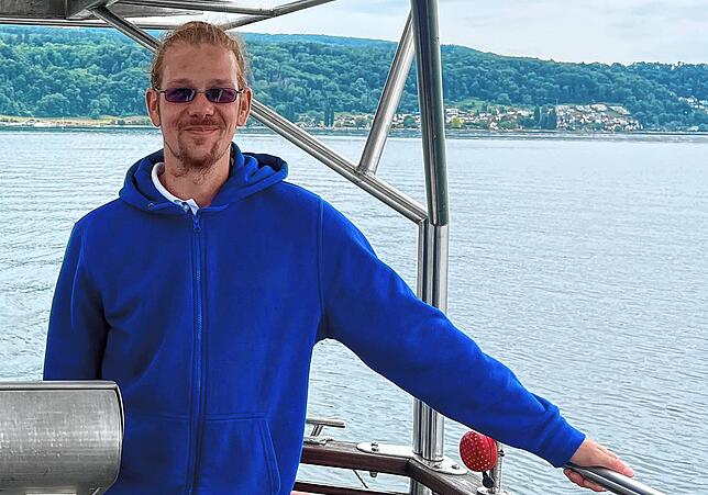 Mit an Bord: Christian Rieck.