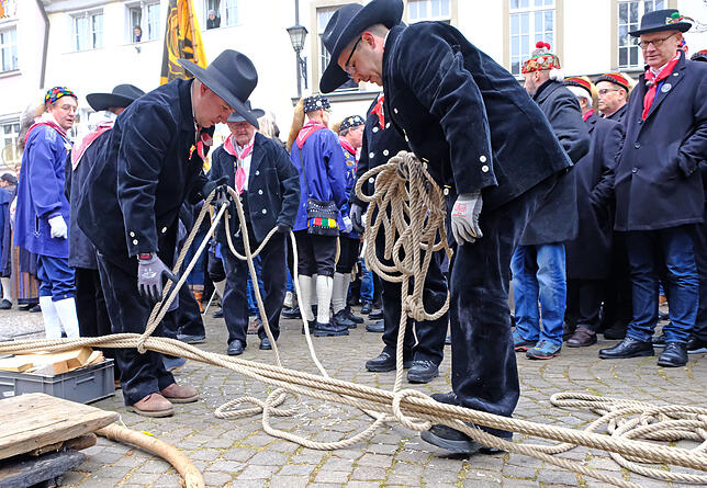 Bild 7: High Noon beim Überlinger Narrentag