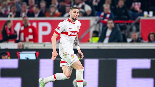 Jeff Chabot traf im Testspiel gegen Eindhoven zum 1:1 für den VfB Stuttgart.