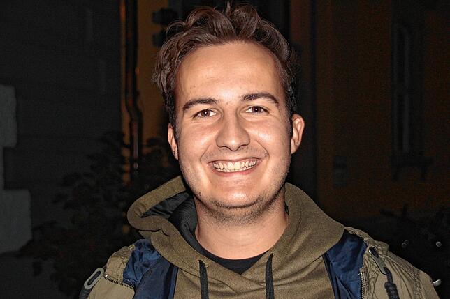 Nikolas Widmer arbeitet auf Festen oft im Rettungsdienst. „Überlingen tanzt“ will er aber lieber privat erleben.