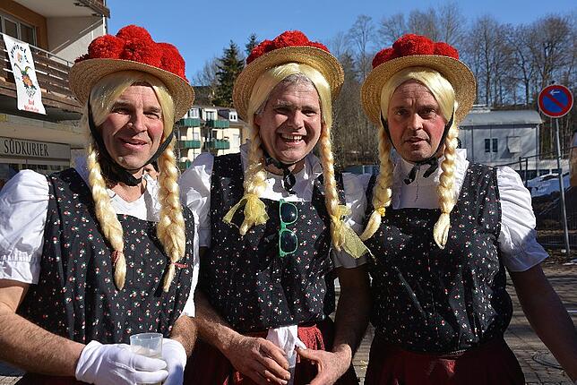 Bild 16: Bilder vom Narrentreffen der Urviecher-Zunft Bad Dürrheim: Großer Festumzug (1)