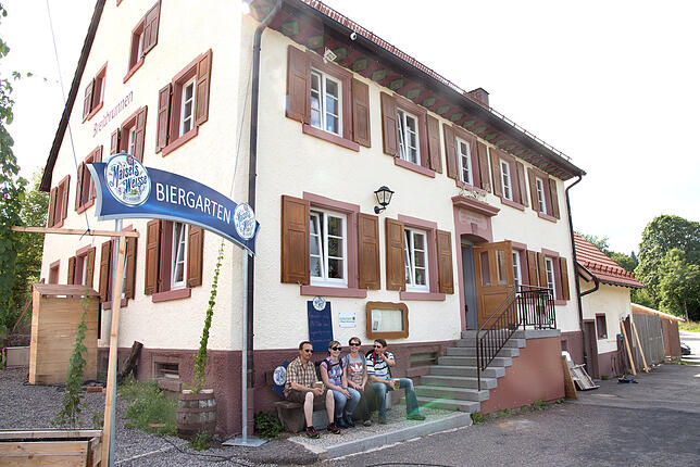 Das Gasthaus Breitbrunnen in Unterkirnach.