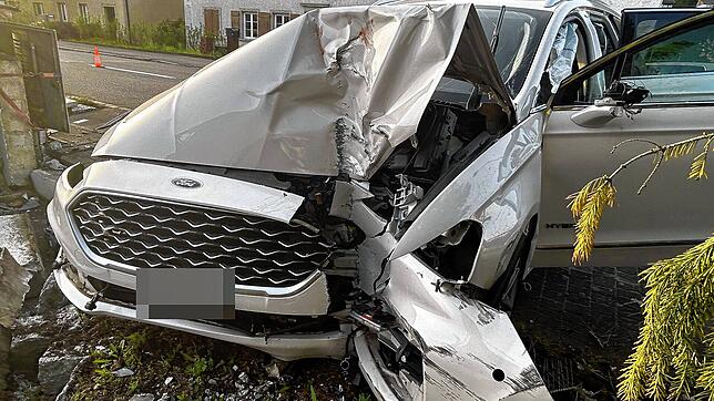 Mehrere Unfälle beschäftigten die Polizei auf beiden Seiten des Hochrheins. Dieses Bild entstand im Zusammenhang mit einem Unfall am ...