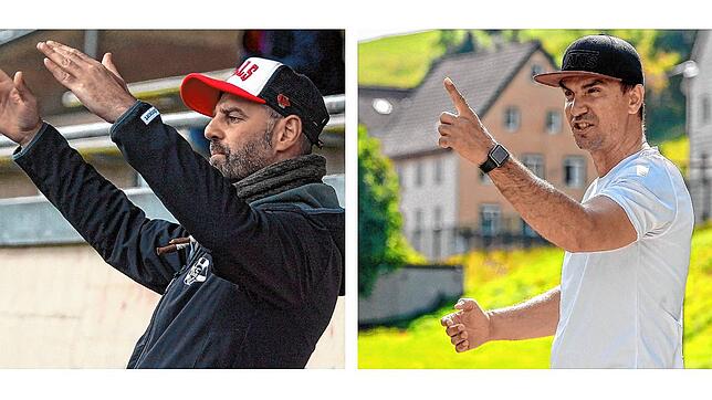 Künftig dirigieren sie als Trainergespann gemeinsam an der Seitenlinie: Daniel Miletic (links) und Mustafa Gürbüz. Bilder: ...