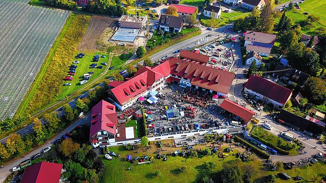 Am Sonntag kamen etwa 4000 Besucher zum Patina Treffen rund um das Auto & Traktormuseum. Bild: Reiner Jäckle