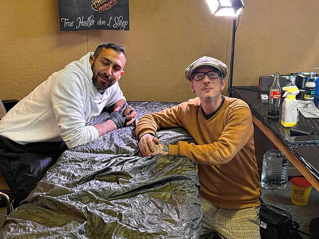 Bild 6: Ihre Kunst geht unter die Haut: Die schönsten Bilder der Tattoo-Expo in Tiengen