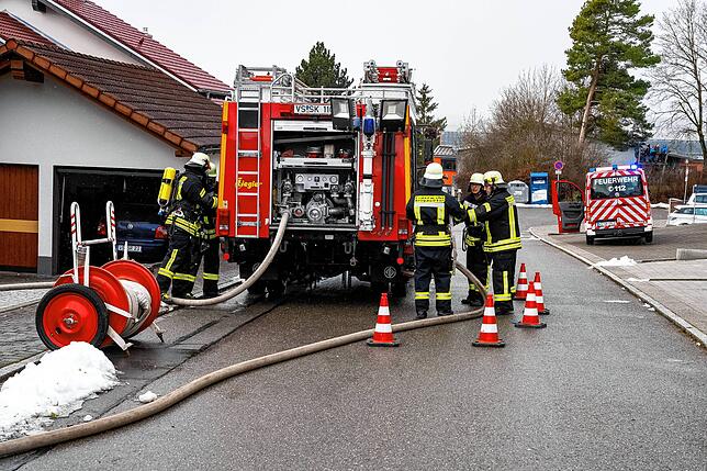 Die Feuerwehr Brigachtal ist löschbereit.