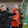 Benjamin Heim, Trainer des FC Hilzingen, gewinnt mit seiner Mannschaft mit 3:1 gegen den TuS Immenstaad.