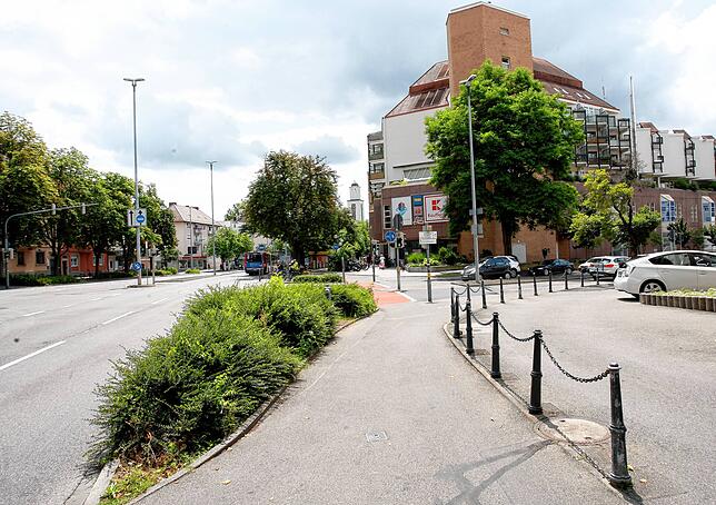 Die Schlägerei soll sich 2021 vor dem Seerhein-Center am Zähringerplatz in Konstanz zugetragen haben.