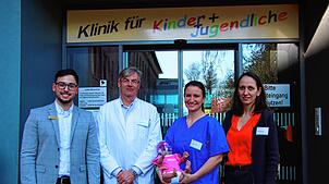 Sie setzen sich für Aufklärung und Prävention ein (von links): Berat Ahmetoglu, Center Manager des Singener Cano, Andreas Trotter, ...
