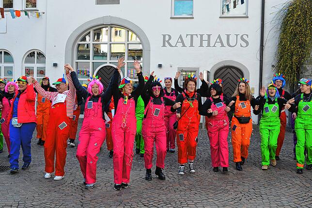 Bild 33: Die besten Bilder vom Rathaussturm in Markdorf